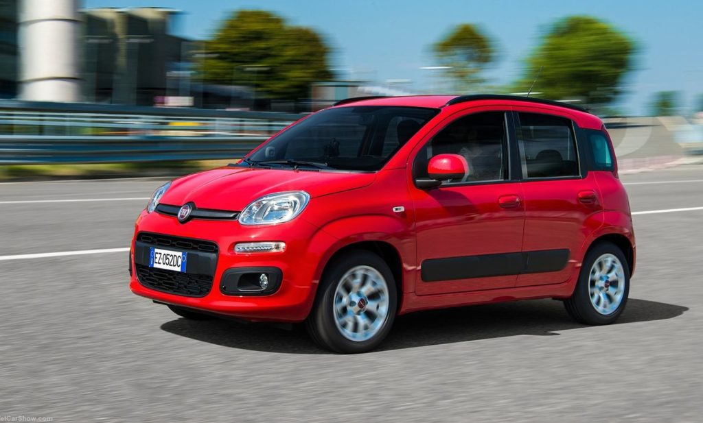 Fiat Panda - le auto più noleggiate in Italia